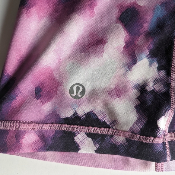 Lululemon Strap It Like It's Hot Tank Blooming Pixie Purple & Black - Size 4 - Picture 4 of 8